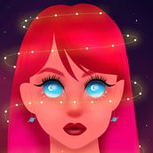 Mi Proyecto del curso: Retratos digitales de fantasía con Photoshop. Un progetto di Design digitale di Iara Abril Sanz - 16.03.2021