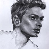 Mi Proyecto del curso: Retrato realista con lápiz de grafito Ein Projekt aus dem Bereich Bleistiftzeichnung, Porträtzeichnung und Realistische Zeichnung von foliaco - 15.03.2021