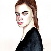 My project in Watercolor Portrait from a Photo course. Un progetto di Pittura ad acquerello di Thomas Björnberg - 21.04.2021