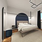 Casa Azul  . 3D, Interior Architecture & Interior Design project by Claudia Fanciullacci - 03.16.2021
