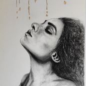 Mi Proyecto del curso: Retrato artístico al carboncillo: creando atmósferas. Un progetto di Disegno di Blanca Lopez - 16.03.2021
