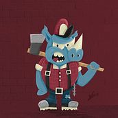 Mi Proyecto del curso: Diseño e ilustración de personajes increíbles. Traditional illustration project by David Ramos Sánchez - 03.16.2021