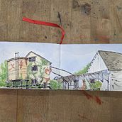 Yorklyn Urban Sketch . % ryan_blades95 tarafından hazırlanan Suluboya Resim projesi - 03.16.2021