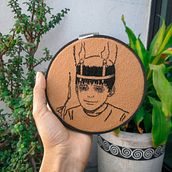 Souichi/bordado de manga. Arts, Crafts, and Embroider project by Paola Bayod - 03.16.2021