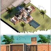 Proyecto final de Ilustración Digital_ tefs.arquitectura. Architecture, and Digital Architecture project by stefasanz - 03.16.2021
