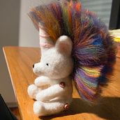 Mi Proyecto del curso: Needle felting: creación de personajes con lana y aguja. Arts, Crafts, To, Design, Needle Felting, and Textile Design project by Mayra Vazquez - 06.23.2024