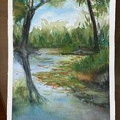 Mi paisaje en acuarela guiado por Pito Campos. Un progetto di Pittura ad acquerello di Hugo Villegas - 18.03.2021
