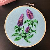 Lavender.. Projekt z dziedziny  Haft użytkownika Fernanda Osorio - 17.03.2021