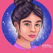 Mi Proyecto del curso: Retrato de personajes femeninos con Procreate. Digital Drawing project by maria95cb - 03.17.2021