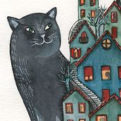 My project in Illustrated Stories: From Idea to Paper course. Traditional illustration project by Shanti Ranchetti - 03.17.2021