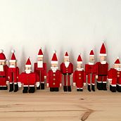 10 Papás Noel / Ten Santa Project. Un projet de Art to de Marta Boza Samanes - 22.03.2021