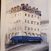 My project in Architectural Sketching with Watercolor and Ink course. Un proyecto de Bocetado y Pintura a la acuarela de Kirk - 17.03.2021