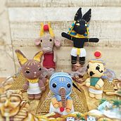 Dioses del Egipto. Crochet project by Mery - 03.17.2021