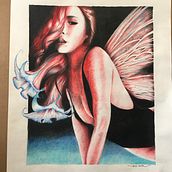 My project in Chiaroscuro Creative Portrait with Pencils course. Un progetto di Character design, Teoria del colore, Disegno e Illustrazione tradizionale di Rose Fante - 01.03.2021