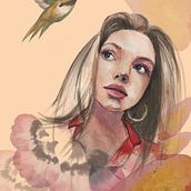 Portrait in watercolour. Un progetto di Pittura ad acquerello di Oksana Hoshovska - 17.03.2021