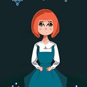 Meu projeto do curso: Pintura digital de personagens: ilustre com luz e cor. Character Design project by Inez Wanderlind - 04.07.2021