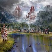 Comunidad Selknam. Un progetto di Matte painting, Fotografia, Postproduzione fotografica, Ritocco fotografico, Fotografia digitale e Fotomontaggio di Ernesto Vallejos - 28.03.2021
