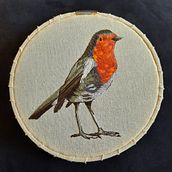 Mi Proyecto del curso: Pintar con hilo: técnicas de ilustración textil. Embroider project by aline.paez34 - 03.18.2021