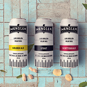 WENDLER TALLER DE CERVEZA - ALEMANES DEL VOLGA. Een project van  Br, ing en identiteit y  Ontwerp van Diego Stocchi - 18.03.2021