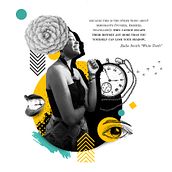 My project in Digital Collage for Editorials course. Graphic Design project by Alyona Smirnova - 03.18.2021