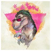 90's T-Rex . % Khrees LR tarafından hazırlanan Geleneksel illüstras, Ve on projesi - 02.15.2021
