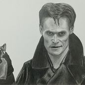 Fan art de la película Calles de fuego.. Drawing, Pencil Drawing, and Realistic Drawing project by Luís - 03.18.2021