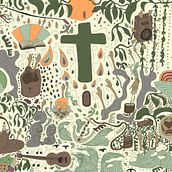 Un verano en Culto. Traditional illustration, and Vector Illustration project by agustin_vivanco - 03.18.2021