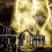 Dark Souls: Night of Nameless King - Proyecto Matte Painting. Matte Painting project by daniel quero - 03.18.2021