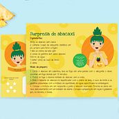 Livro de receitas - Mariana come o quê? . % Letícia Canova tarafından hazırlanan Çocuklarla Yaratmak, Çizim, Editör, Ve al Tasarım projesi - 11.10.2017