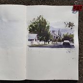 Sketchings. Un projet de Dessin, Peinture, Dessin au cra, on, Esquisse  , et Aquarelle de Ari de Goes Jr - 16.03.2021