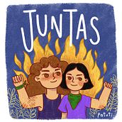 JUNTAS. Drawing, Digital Drawing, and Traditional illustration project by Ana María Jiménez Vélez - 03.07.2021