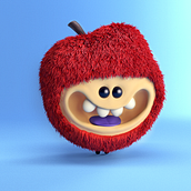 Meu projeto do curso: Criação de personagens com ZBrush e Cinema 4D. 3D, 3D Design, Creativit, 3D Character Design, 3D Modeling, Photograph, and Post-production project by Felipe Felix Gonçalves - 03.19.2021
