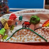 Técnicas básicas de bordado. Embroider project by lau2201 - 03.19.2021