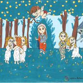Mi Proyecto del curso: Introducción a la ilustración infantil. Children's Illustration project by matas6275 - 03.19.2021