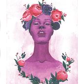 Flora- a short set of watercolor paintings. . Un proyecto de  de Jessica Louis - 26.07.2020