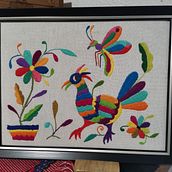 Bordando a México . Arts, Crafts, and Embroider project by Alan Michel Laureano Solis - 03.19.2021