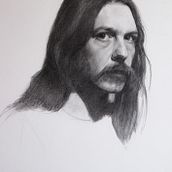 Mon projet du cours : Portrait réaliste au crayon graphite. Realistic Drawing project by madess2 - 03.19.2021
