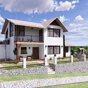 Mi Proyecto del curso: Visualización arquitectónica expresiva de exteriores . Architecture, 3D Modeling, and ArchVIZ project by Maidee Triviño - 03.19.2021
