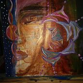 March 2021 pre-instruction acrylic . Un progetto di Pittura acrilica di Jules Moore - 19.03.2021