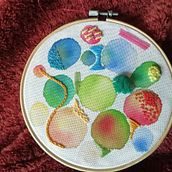 Mi Proyecto del curso: Técnicas básicas de bordado y acuarela. Projekt z dziedziny  Haft użytkownika crisalida_activa - 19.03.2021