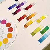 Mi Proyecto del curso: Teoría del color para proyectos textiles . % Claudia A.Cruz tarafından hazırlanan Renk Teorisi projesi - 03.19.2021