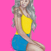 Meu projeto do curso: Ilustração com pastel e lápis de cor. Traditional illustration project by Raquel S. Ramos - 03.19.2021