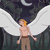 Proyecto Animación 2D: Angel. Un progetto di Animazione, Animazione 2D e Character design di David González - 19.03.2021