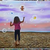 Imagine. Oil Painting project by Elena Martínez - 01.10.2020