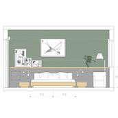 Bedroom Interior Design. Interior Design project by Marina Loeb - 02.20.2021