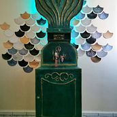 Decoración con material reciclable . Un progetto di Creatività, Interior Design e Design e creazione di mobili di Zinahi Montes de Oca - 19.03.2021