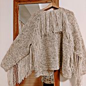 Mi Proyecto del curso:  Top-down: prendas a crochet de una sola pieza. Crochet project by Lucia E - 03.20.2021