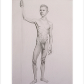 Mon projet du cours : Dessin réaliste du corps humain. Un progetto di Disegno anatomico, Disegno a matita e Disegno realistico di Gaëlle C. - 20.03.2021