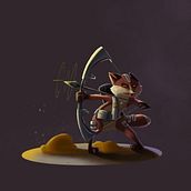 My project in Digital Painting for Characters: Color and Light course Ein Projekt aus dem Bereich Design von Figuren von franci_agliata - 20.03.2021