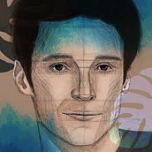 Cass's project in Illustrated Portraits with Procreate course. Digital Drawing, Digital Illustration, Digital Painting, Sketching, and Watercolor Painting project by thodep82 - 03.20.2021